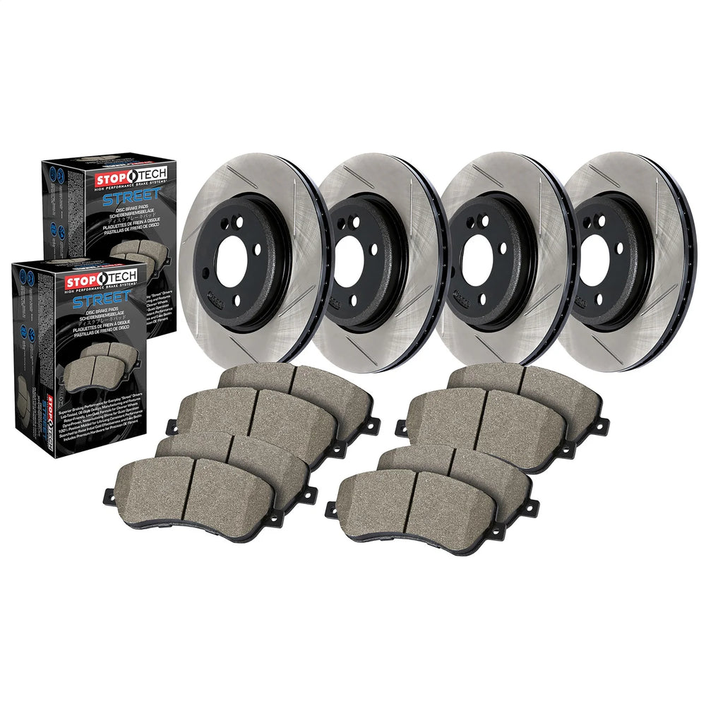 Street Axle Pack Slotted; Frt & RR
