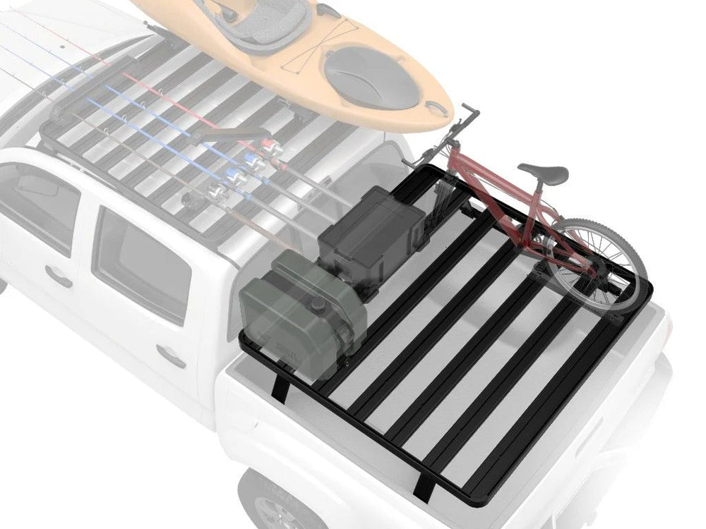 ~(89 lbs. 64X18X6)~ Ford F150 F250 F350 Bakkie (1997-Current) Slimline II Load Bed Rack Kit