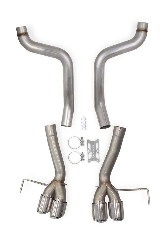 C7 Z06 CORVETTE AXLE BACK EXHAUST W/O MU
