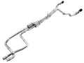 AWE Tuning 2025+ RAM 1500 RHO 3.0 I6 TT 0FG Dual Rear Exit Catback Exhaust - Diamond Black Tips