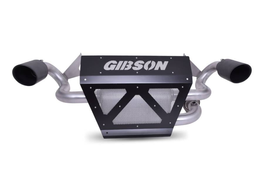 POLARIS UTV DUAL EXHAUST BLACK CER