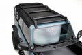 2123 BRONCO 4DR SOFT TOP RACK (W/MOLLE PANELS) MILD STEEL BLACK
