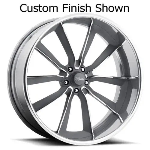 22X8.5/5.5 BACK SPACING POLISHED
