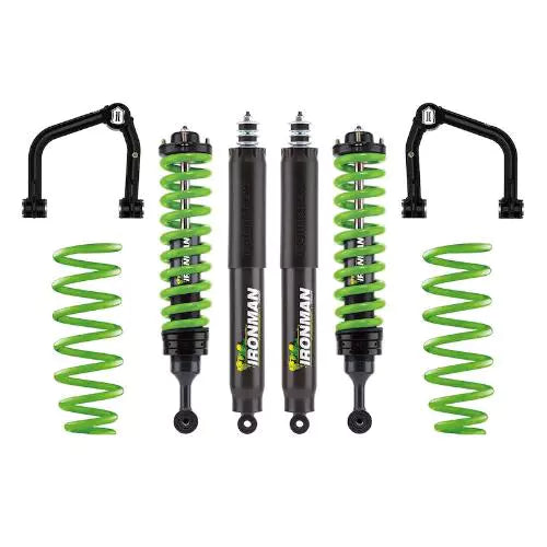 22C TUNDRA 3IN FOAM CELL PRO SUSP LIFT KIT STG 2(UCA)GREEN SPR(FRONT 3IN/REAR 1IN)MED/LIGHT LOAD