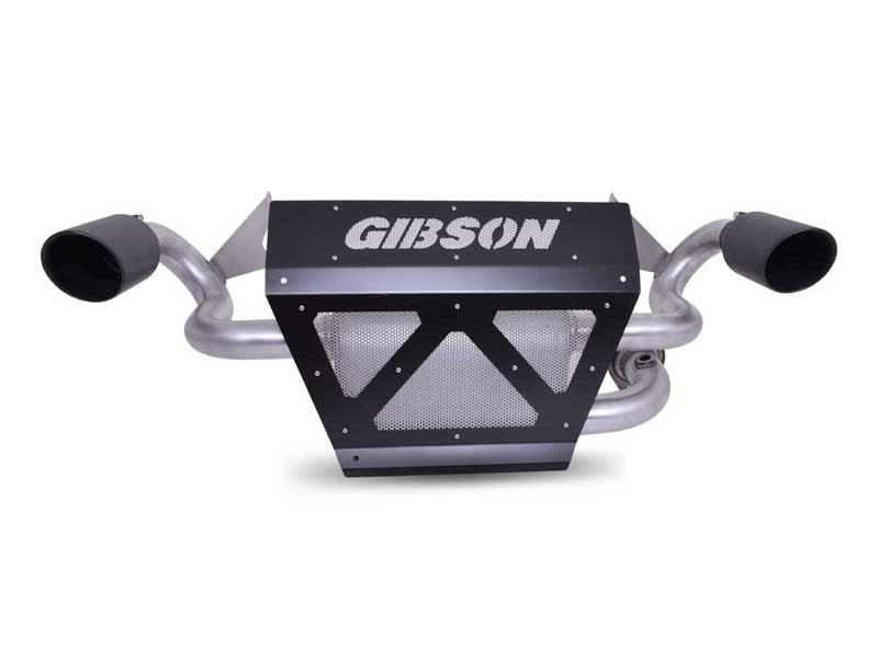 POLARIS UTV DUAL EXHAUST BLACK CER