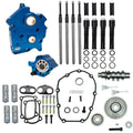 S&S Cycle 2017+ M8 Models Gear Drive 475G Cam Chest Kit w/ Black Pushrod Tubes - Water Cooled