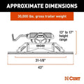 POWERRIDE 30K HITCH W/ RAILS