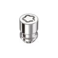 McGard Wheel Lock Nut Set - 4pk. (Cone Seat) 1/2-20 / 3/4 & 13/16 Dual Hex / 1.28in. Length - Chrome