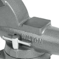 C1 COMBINATION PIPE AND BENCH 41/2IN JAW ROUND CHANNEL VISE W/SWIVEL BASE