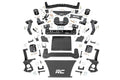 1x 217BOX3 6 Inch Lift Kit Chevy Suburban 1500 4WD (2021)