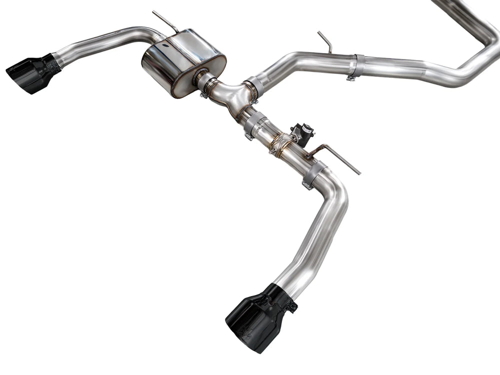 AWE Tuning 22-26 Hyundai Elantra N SwitchPath Cat-Back Exhaust - Diamond Black Tips
