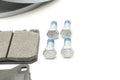 Stainless Steel Brakes auto part close-up