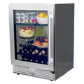 PREMIUM 24IN INDOOR/OUTDOOR 304 STAINLESS STEEL REFRIGERATOR