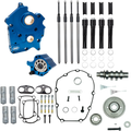 S&S Cycle 2017 M8 Models Gear Drive 465G Cam Chest Kit w/ Black Pushrod Tubes - Oil Cooled
