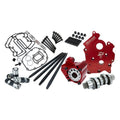 S&S Cycle 2017+ M8 Models 132in/136in Big Bore Cylinder Kit (Blk Granite w/ Fins) - 4.320in Bore