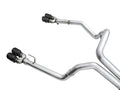 AWE 4th Gen GM 1500 6.2L Catback Split Rear Exit (w/ Bumper Cutouts) - OE Tips