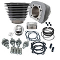 S&S Cycle 00-21 Sportster Models 1200cc to 1250cc Hooligan Kit - Silver