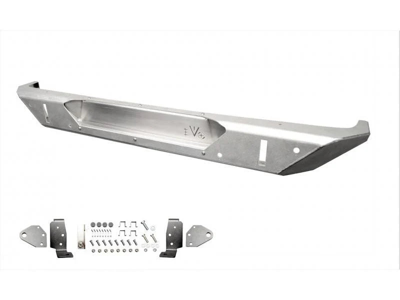 Jeep Wrangler Rear Alumilite Bumper BLACK