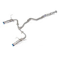 Invidia 2022+ Subaru WRX Gemini Single Layer Quad Stainless Steel Tip Cat-Back Exhaust