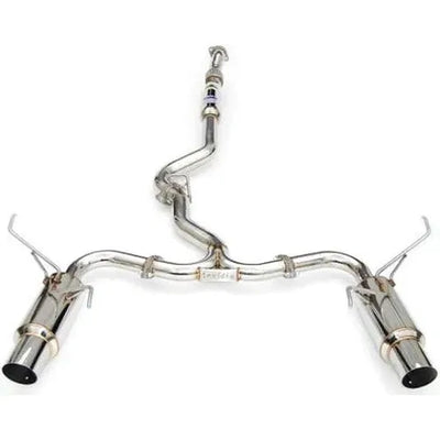 Invidia 2022+ Subaru WRX Gemini Single Layer Quad Stainless Steel Tip Cat-Back Exhaust