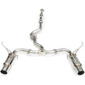 Invidia 2022+ Subaru WRX Gemini Single Layer Quad Stainless Steel Tip Cat-Back Exhaust