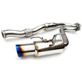 Invidia 2022+ Subaru WRX Gemini Single Layer Quad Stainless Steel Tip Cat-Back Exhaust