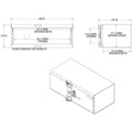 TOOLBOX, CAM LOCK,18X24X48,STNLS ST