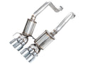 AWE Tuning C6 Chevrolet Corvette Z06/ZR1 Touring Edition Axle-back Exhaust w/ Diamond Black Tips