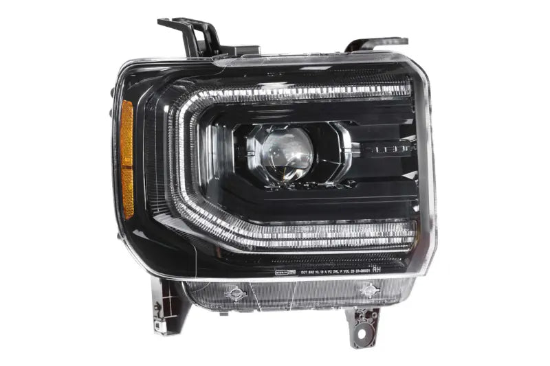 1418 SIERRA XB LED HEADLIGHT ASSEMBLIES BLACK
