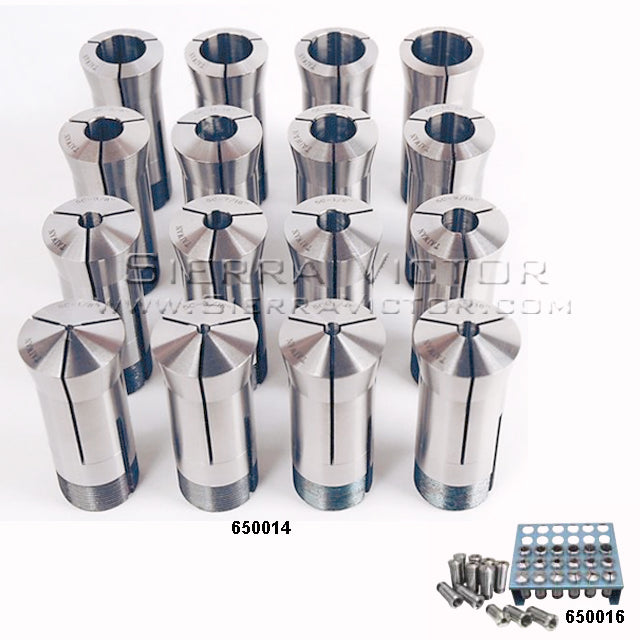 PREMIUM 35 PIECE 5-C COLLET SET WIT