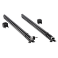 9000 LED W/SLT CHARCOAL TW 8'