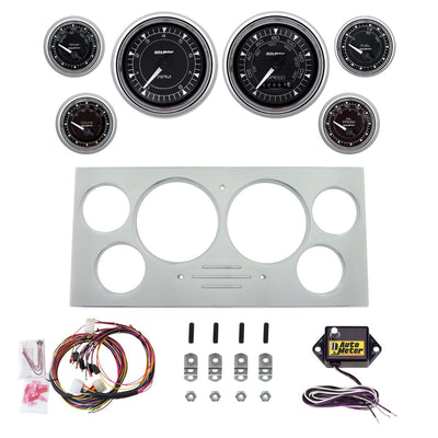 AutoMeter chrome gauge