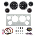 AutoMeter chrome gauge