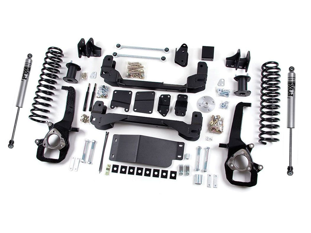 20092010 DODGE RAM 1500 6IN SUSP LIFT SYSTEM KIT FRT SPACER 3IN RR COILSFOX SHKS