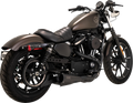 Vance & Hines 14-22 Sportsters Stainless 2-1 Upsweep Exhaust - Black