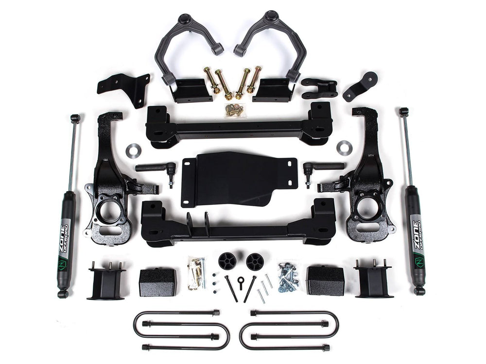 Zone Offroad silver shock absorber