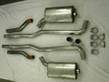 Stainless Works 1973-82 Corvette Exhaust 2-1/2in Factory Style Mufflers 2-1/2in Turndowns