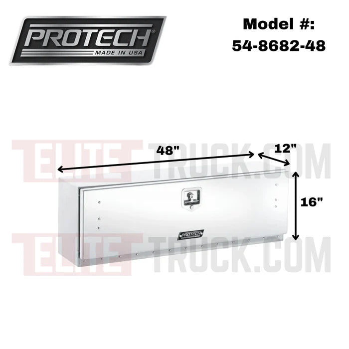 BOX AL RAIL 16HX12DX48L SMTH DR