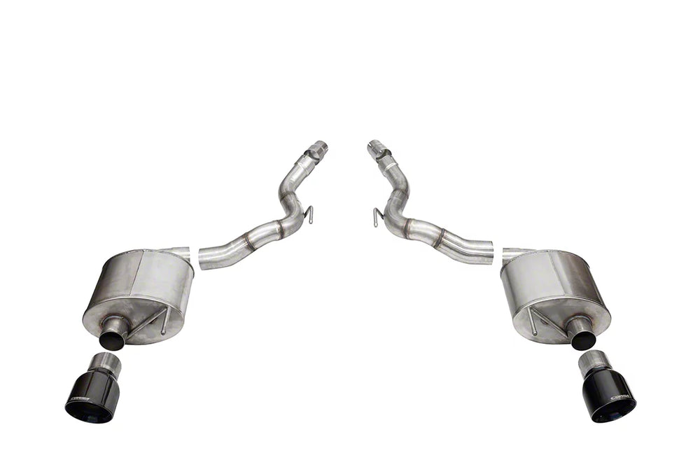 24C MUSTANG GT CONVERTIBLE 5.0L AXLEBACK EXHAUST SYSTEM W/ 4.5 IN POLISHED TIP
