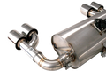 1622 BMW F87 M2 2.5IN VAREX VALVED CAT BACK EXHAUST 3IN SINGLE 4IN TIPS 304S