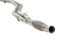 1622 BMW F87 M2 2.5IN VAREX VALVED CAT BACK EXHAUST 3IN SINGLE 4IN TIPS 304S