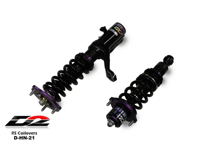 RS Coilovers w Front Air Cups Gold Tankless Control System #D-HN-21-VACF-20 D2-ACK03
