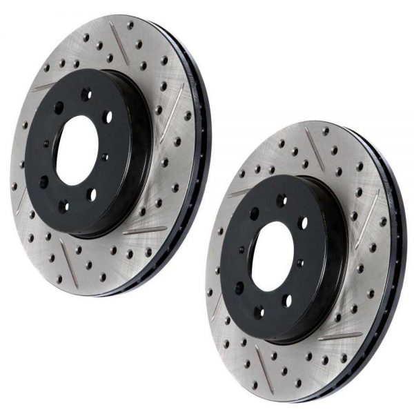 OE POSI QUIET COATED BRAKE KIT 4 WH