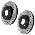 OE POSI QUIET COATED BRAKE KIT 4 WH