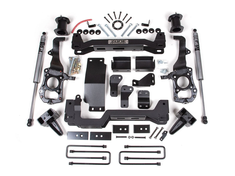 21C F150 4WD 6IN SUSPENSION LIFT KIT 4IN REAR LIFT BLOCK NITRO LOADED STRUTS NITRO SHOCKS