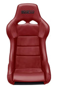 Sparco Seat QRT Performance Leather/Alcantara Red (Must Use Side Mount 600QRT)
