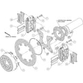 Wilwood Rear Drag Kit LAMB/MW .68 STUD DUAL DPL