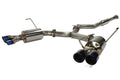 ETS Catback Exhaust System Resonated w/Blue Tips Subaru WRX/STI 2015