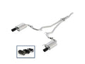 Ford Racing 2018+ Mustang 2.3L EcoBoost Cat-Back Extreme Exhaust System w/ Black Chrome Tips