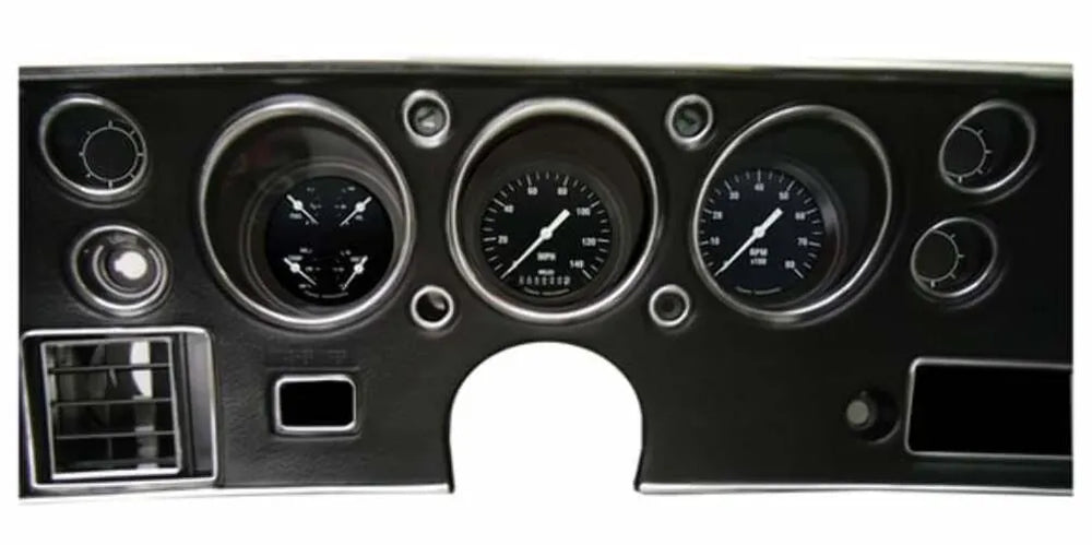 70-72 CHEVELLE HOT ROD 3-GAUGE SET-